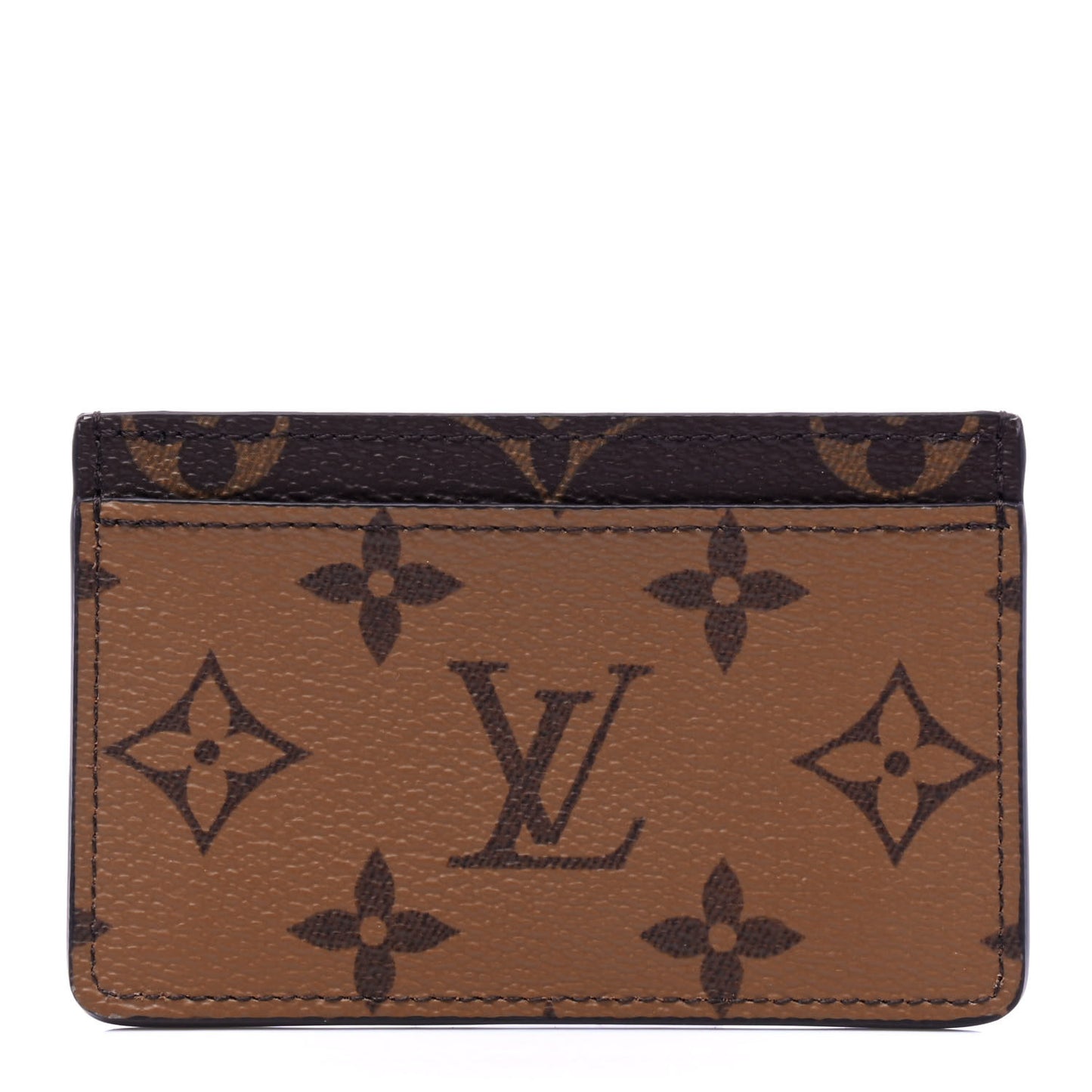 Reverse Monogram Card Holder