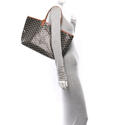 Goyard Goyardine Saint Louis PM Black Gold 2 of 11