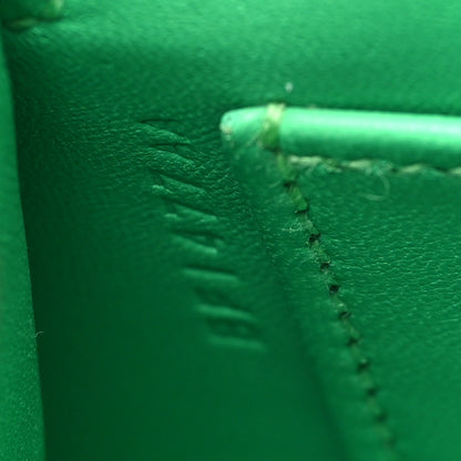 Hermes Chevre Mysore Mini Kelly Sellier 20 Vert Comics 7 of 11
