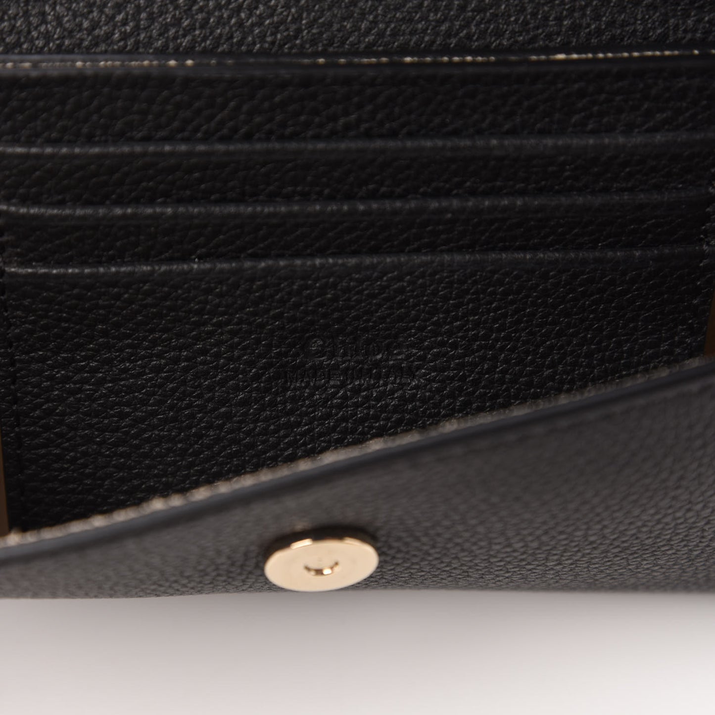 Suede Calfskin Mini Faye Shoulder Bag Black