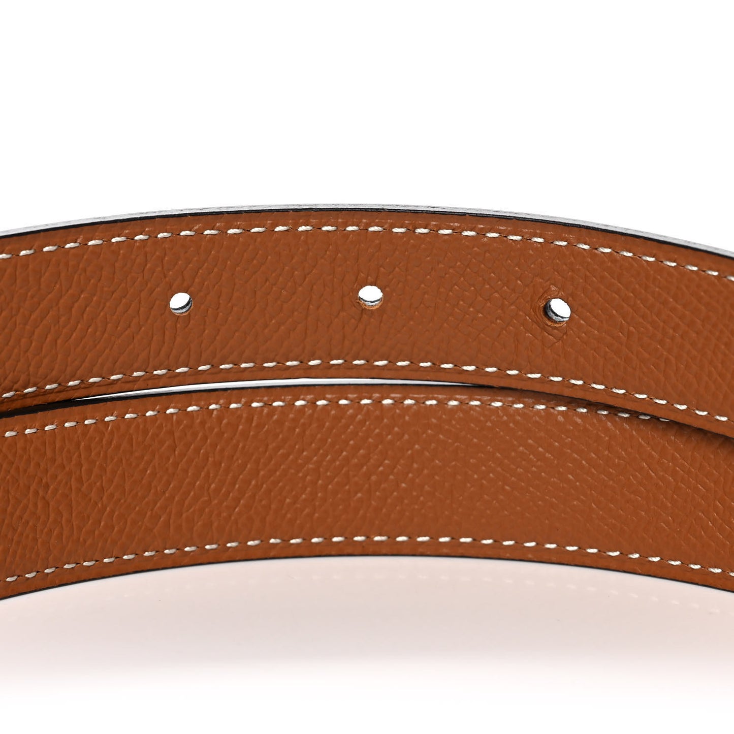 Swift Epsom 32mm Constance H Belt 75 Black Gold