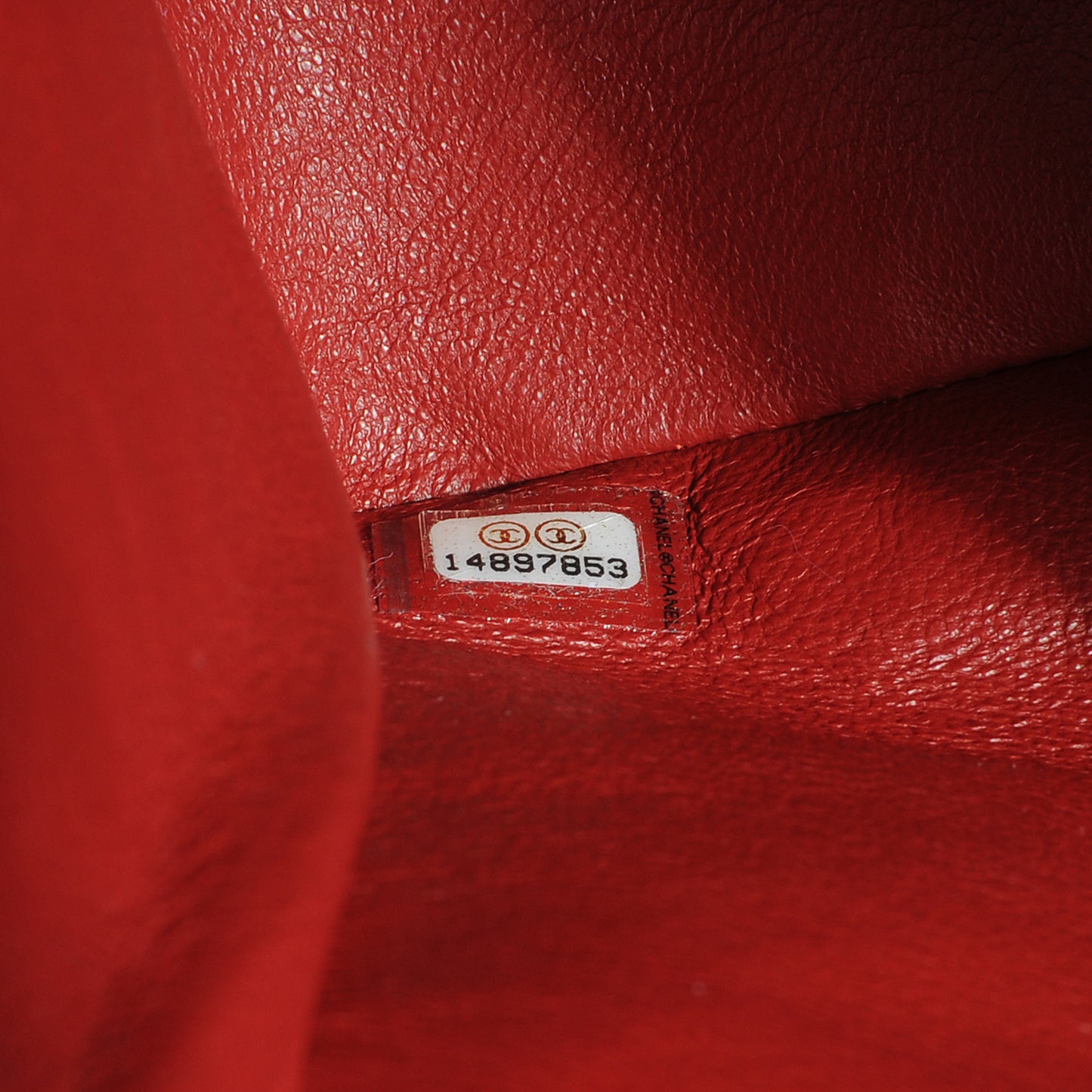 Caviar Jumbo Double Flap Red