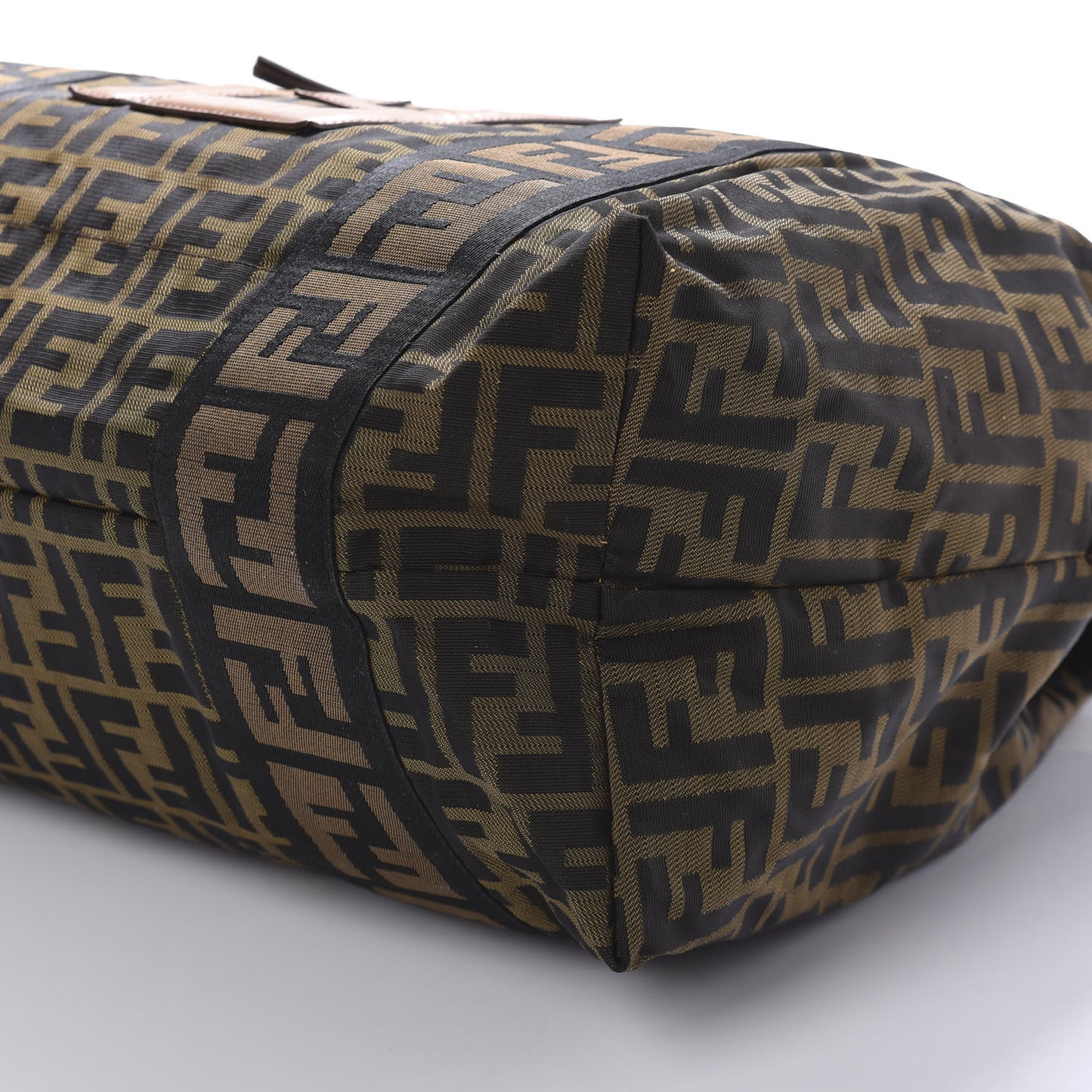 Zucca Vitello Patchwork Shoulder Bag Tobacco Sabbia