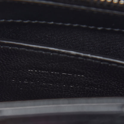 Saint Laurent Calfskin Y Quilted Monogram Small Loulou Chain Satchel Black 7 of 10