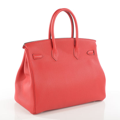 Hermes Togo Birkin 35 Rouge Casaque 3 of 22