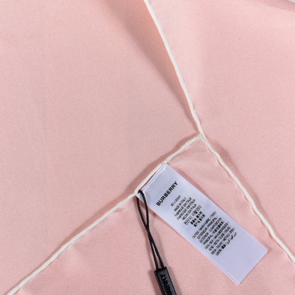 Burberry Silk Horseferry Print Scarf Pink 3 of 3