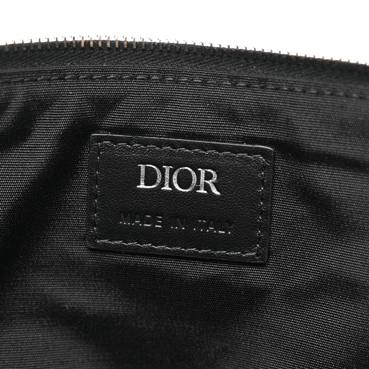 Christian Dior Coated Canvas CD Diamond Pouch Purple 6 of 6