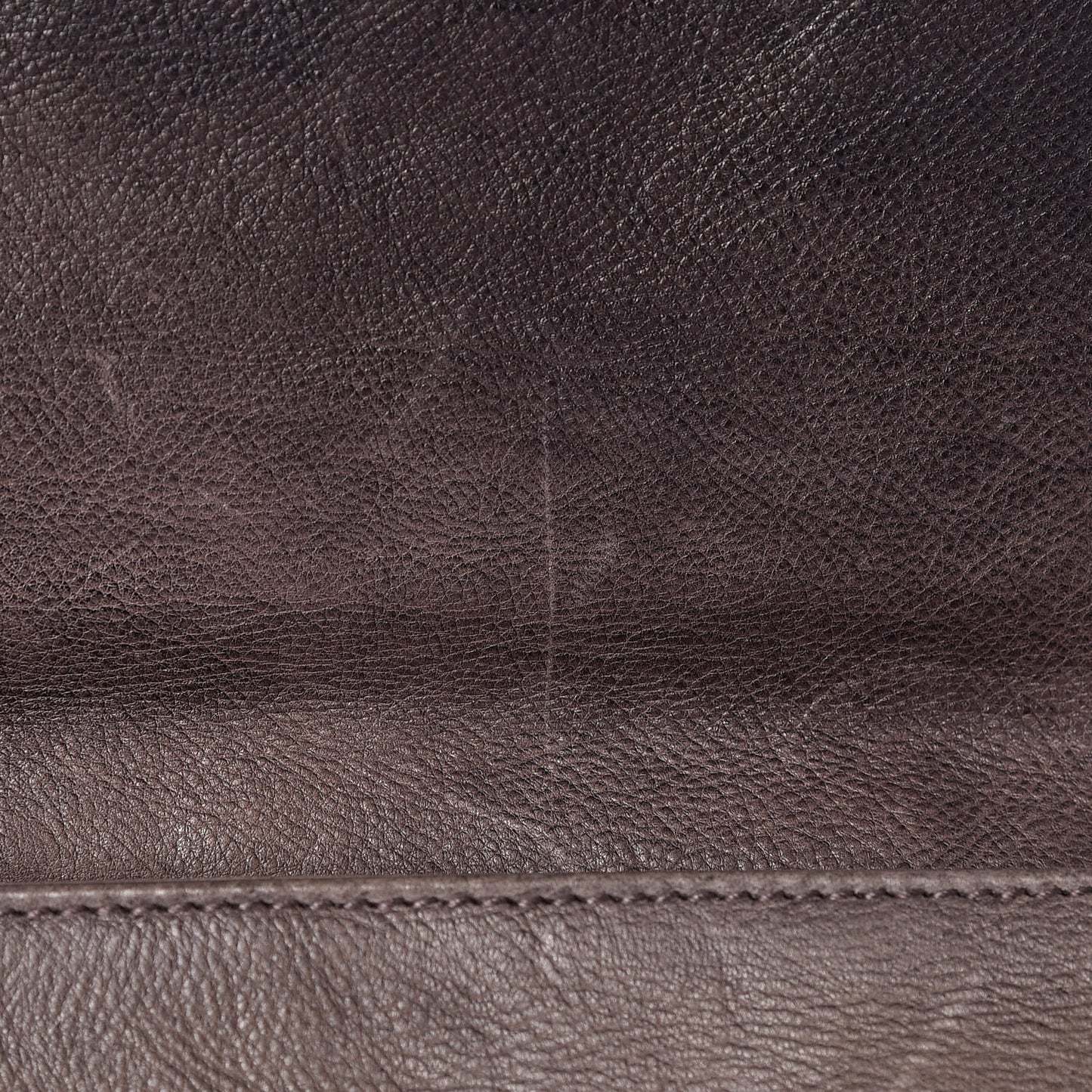 Glace Calfskin Fold Over Clutch Ombre Ardesia Fumo