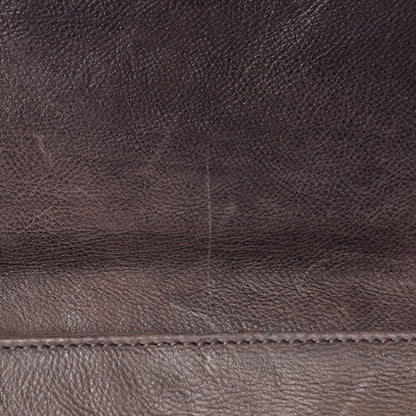 Prada Glace Calfskin Fold Over Clutch Ombre Ardesia Fumo 9 of 17