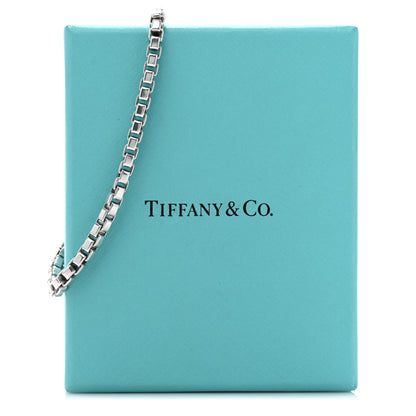 Tiffany Sterling Silver 4mm Venetian Link Bracelet 4 of 4