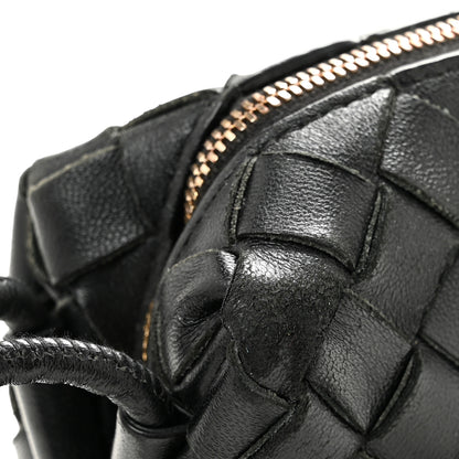 Bottega Veneta Nappa Intrecciato Mini Loop Camera Bag Black 10 of 12