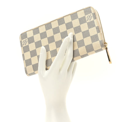 Louis Vuitton Damier Azur Zippy Wallet 2 of 6
