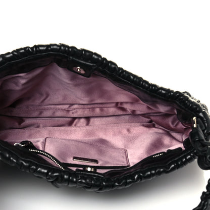 Prada Nappa Gaufre Mini Bag Black 9 of 12