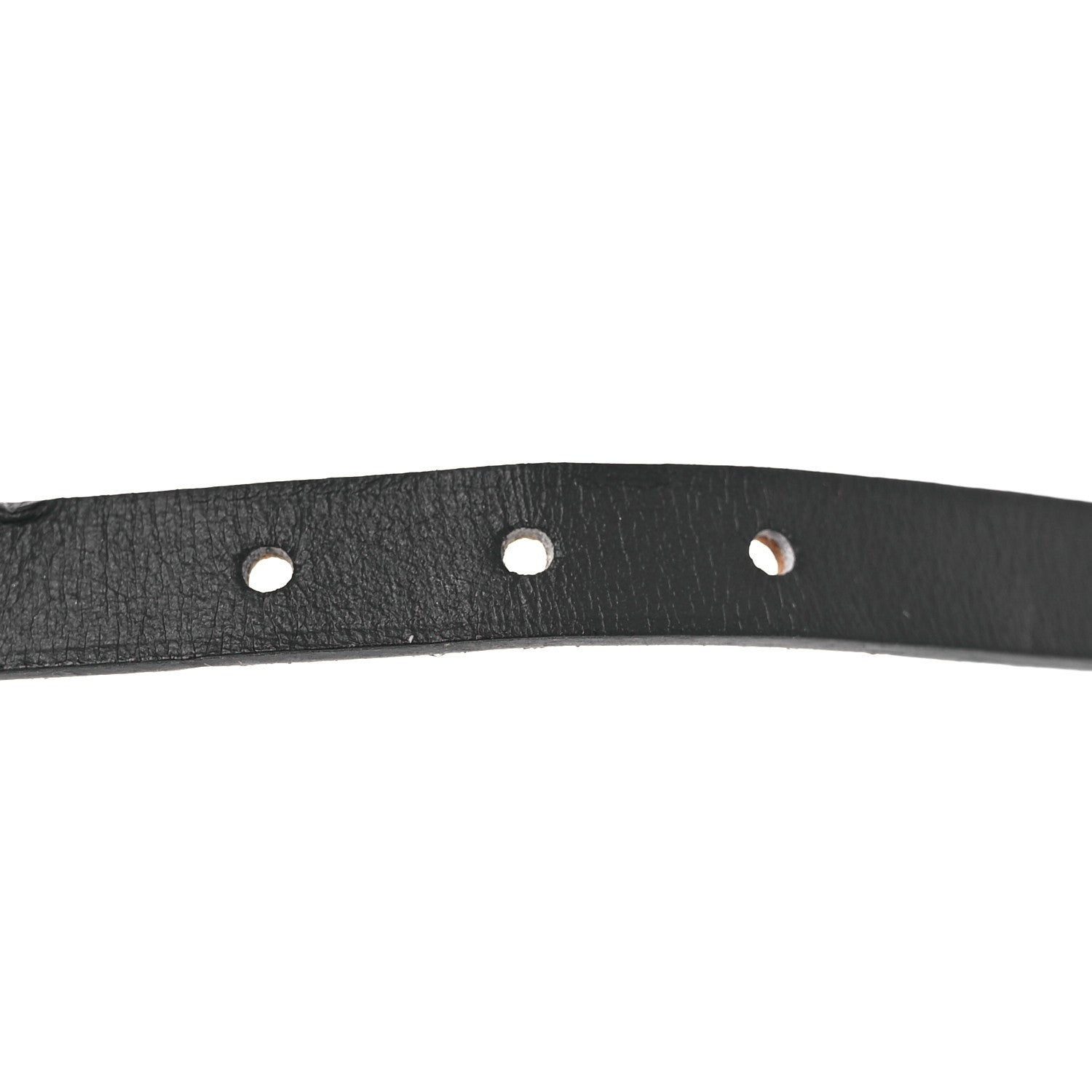 Hermes Swift Tadelakt Behapi Double Tour Reversible Bracelet T2 Black Fauve 6 of 9