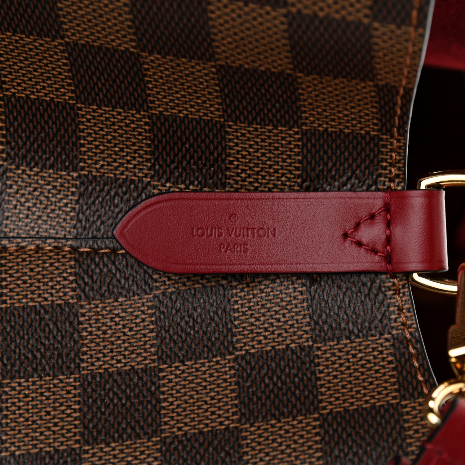 Louis Vuitton Damier Ebene Neonoe MM Cherry Berry 6 of 10