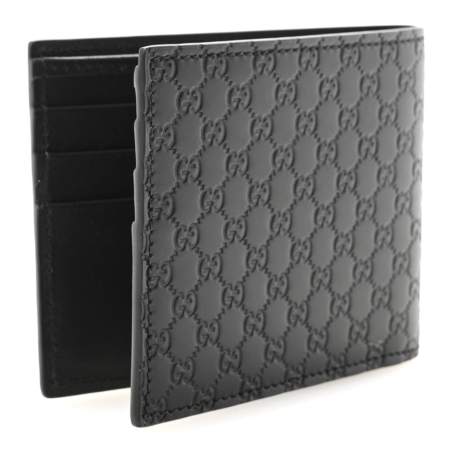 Micoguccissima Bi-Fold Wallet Black