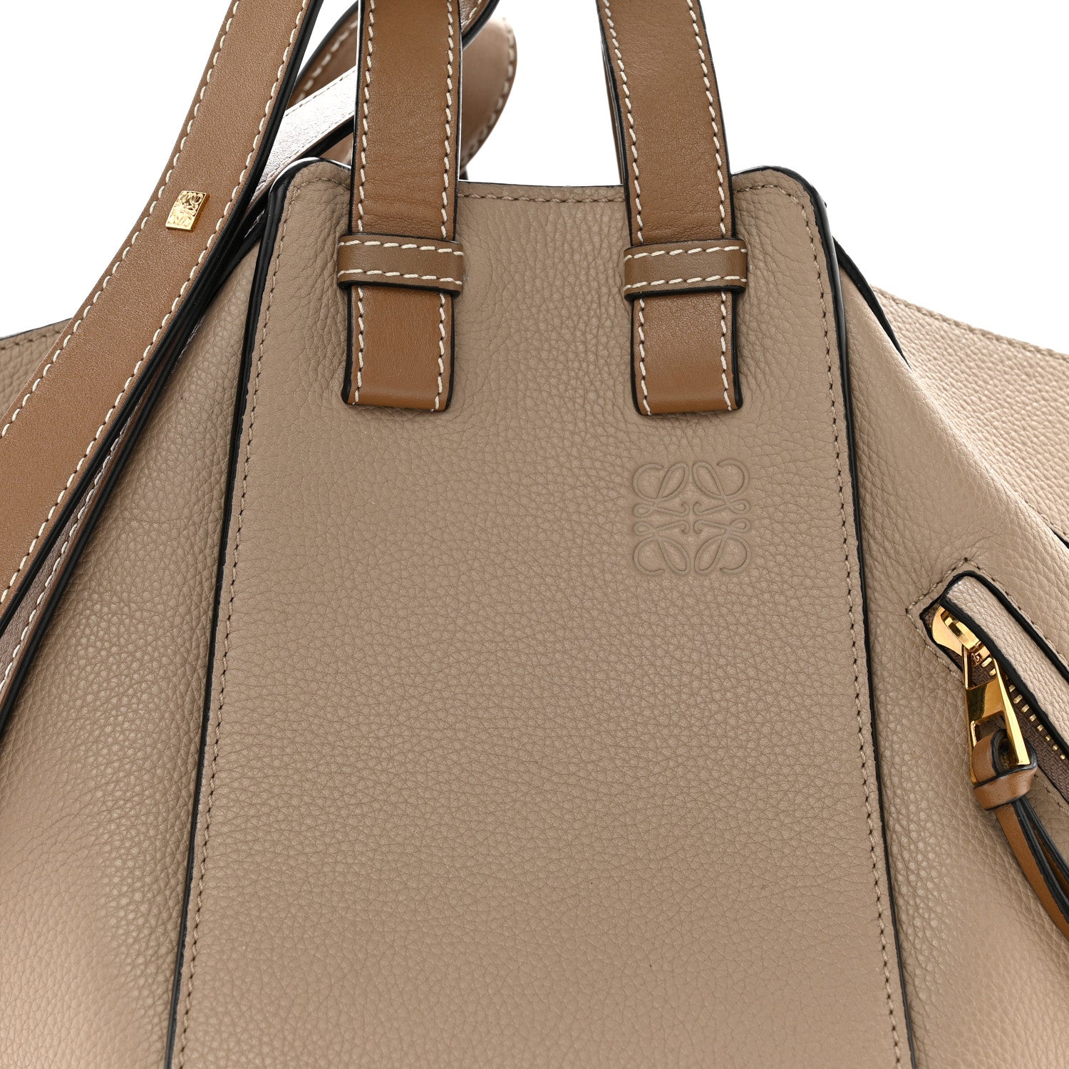 Loewe Calfskin Small Hammock Shoulder Bag Sand Mink 8 of 13