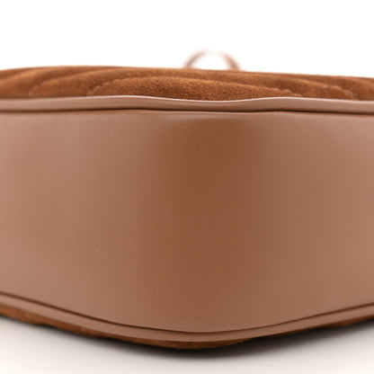 Saint Laurent Suede Matelasse Monogram Lou Camera Bag Cinnamon 10 of 10