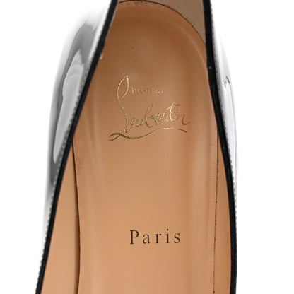 Christian Louboutin Patent Pigalle Follies 85 Pumps 41 Black 7 of 11