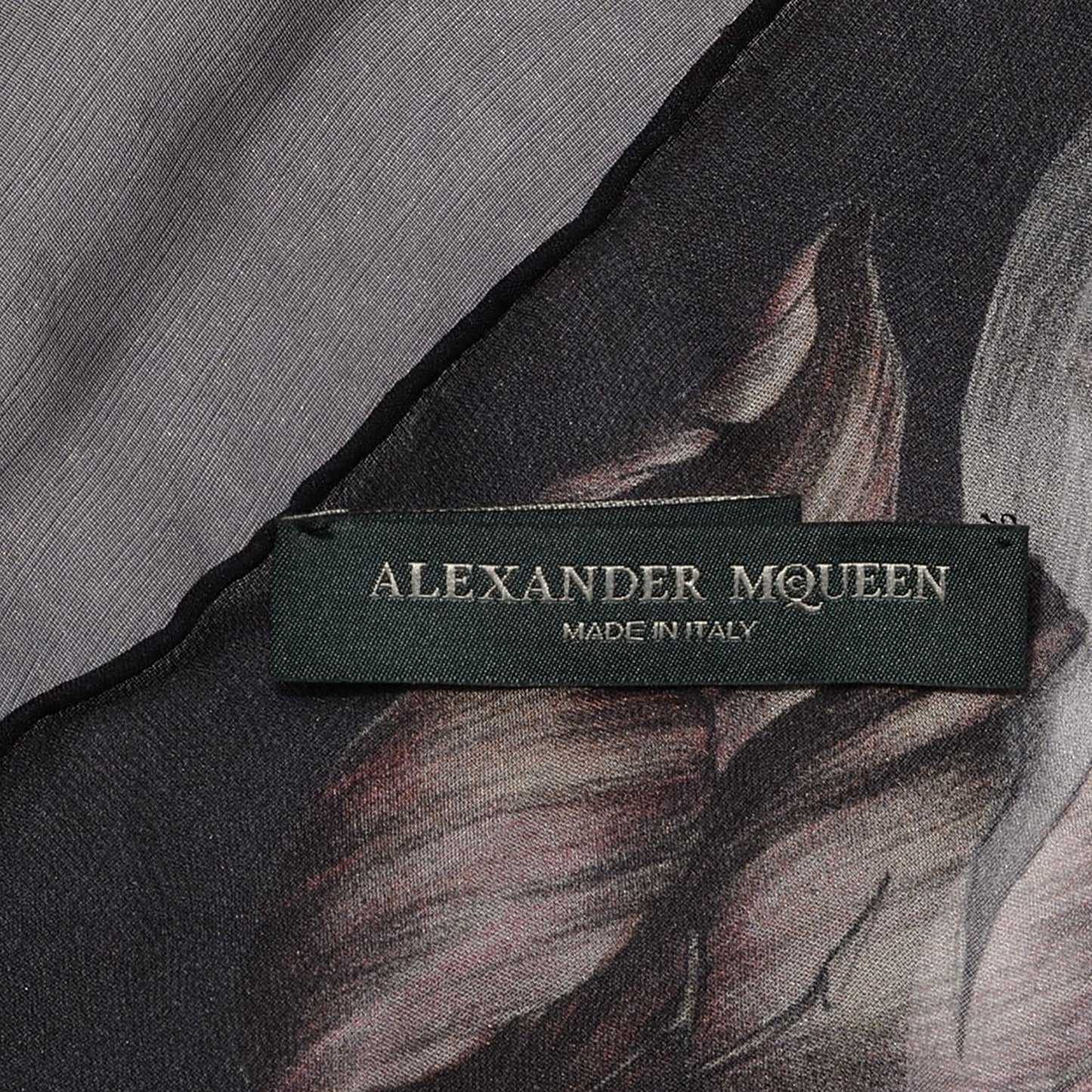 Silk Romantic Skull Scarf