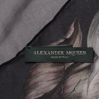 Alexander McQueen Silk Romantic Skull Scarf 5 of 7