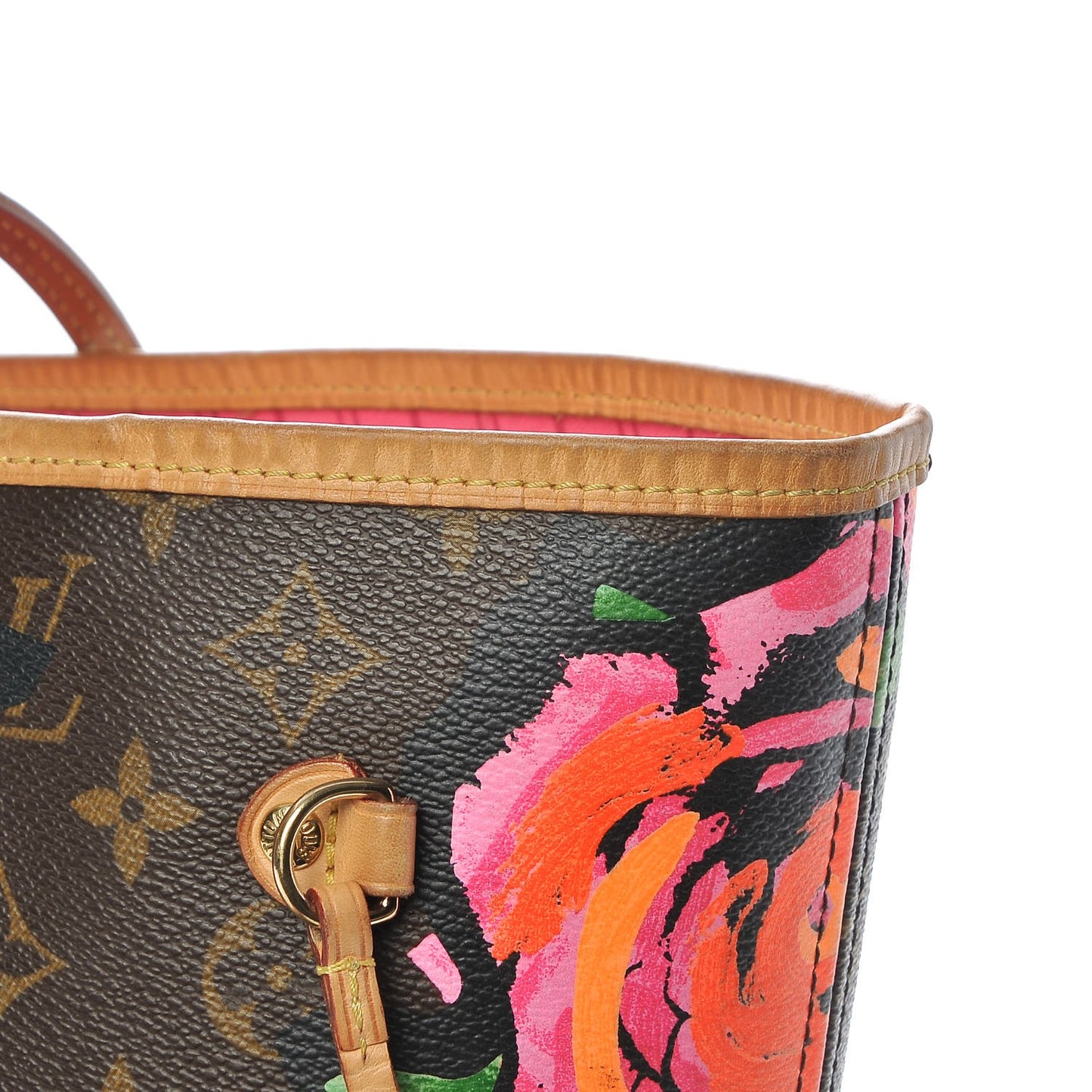 Monogram Roses Neverfull MM