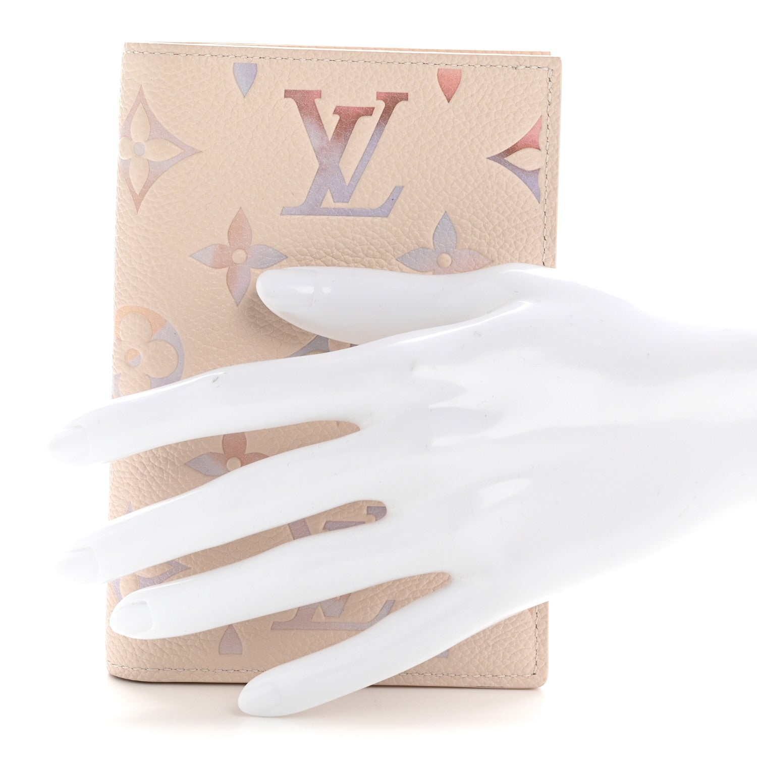 Louis Vuitton Empreinte Monogram Passport Cover Dream Beige 2 of 7