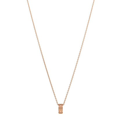 Louis Vuitton 18K Pink Gold Empreinte Pendant Necklace 1 of 5
