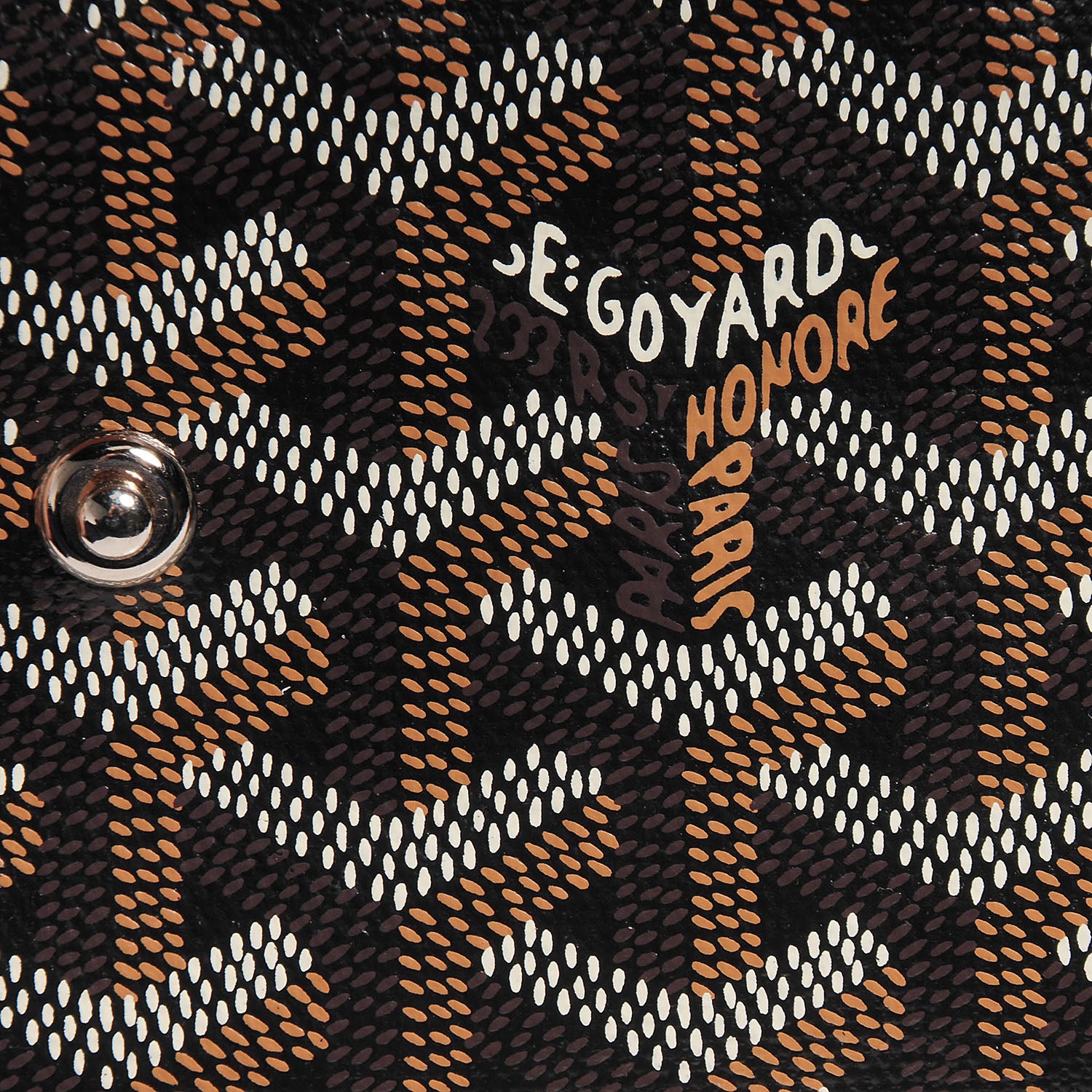 Goyard Goyardine Saint Louis PM Black Gold 6 of 8