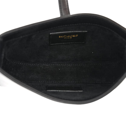 Saint Laurent Smooth Calfskin Le 5 A 7 Mini Hobo Black 5 of 10