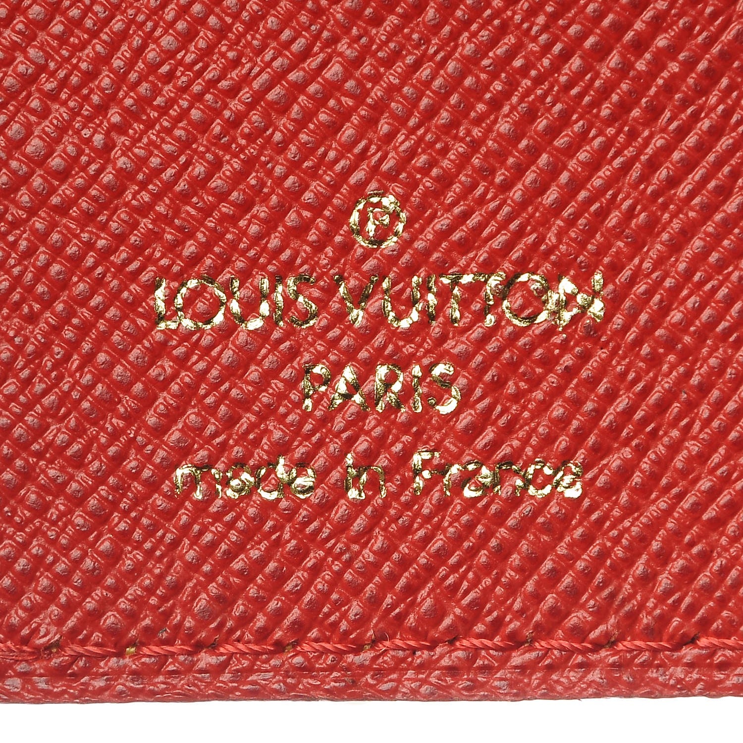 Louis Vuitton Vachetta Groom Key Ring Bag Charm Red 5 of 6