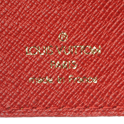 Louis Vuitton Vachetta Groom Key Ring Bag Charm Red 5 of 6