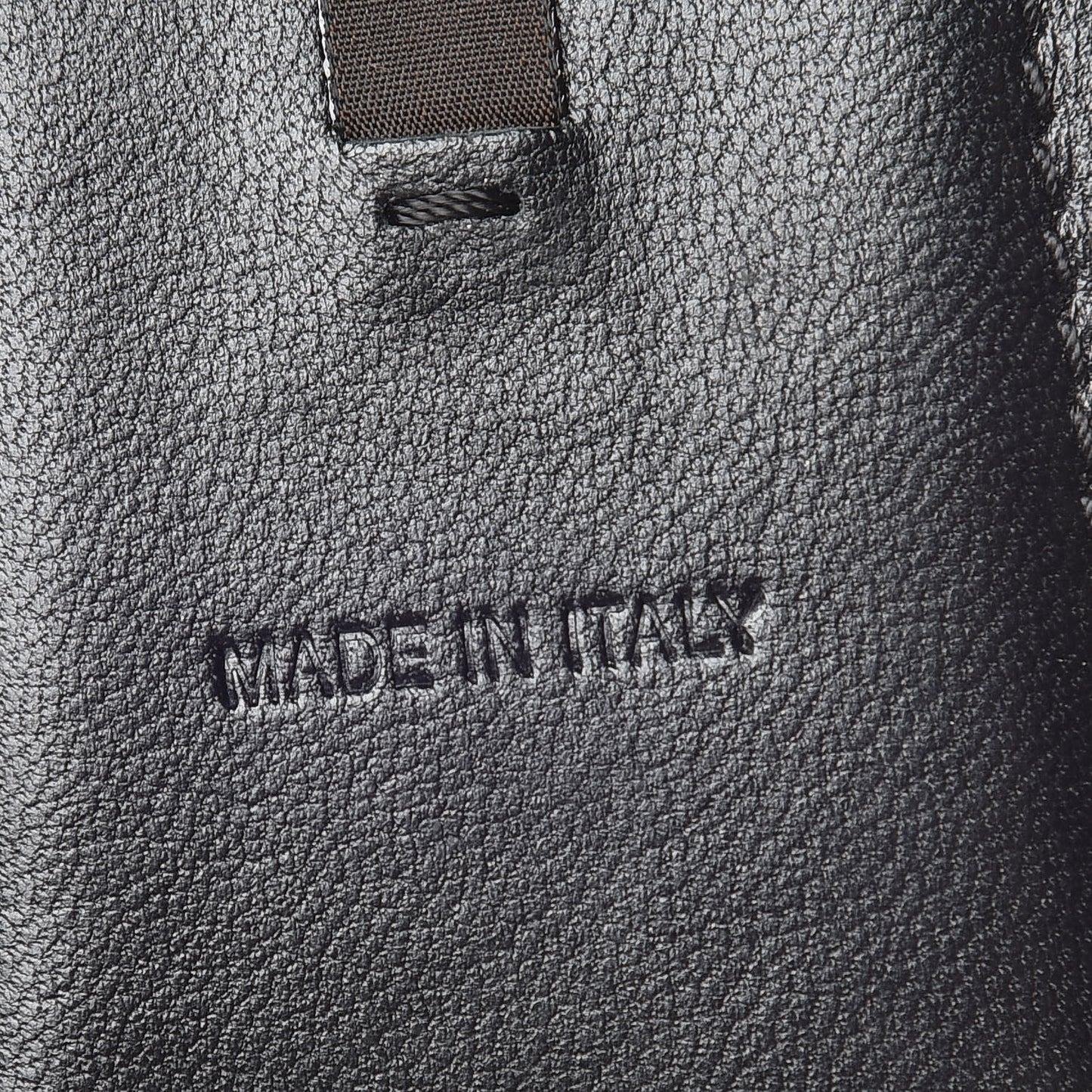 Patent Calfskin Oxford Ballerina Flats 39 Black