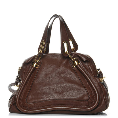 Chloe Calfskin Medium Paraty Chocolate 1 of 10