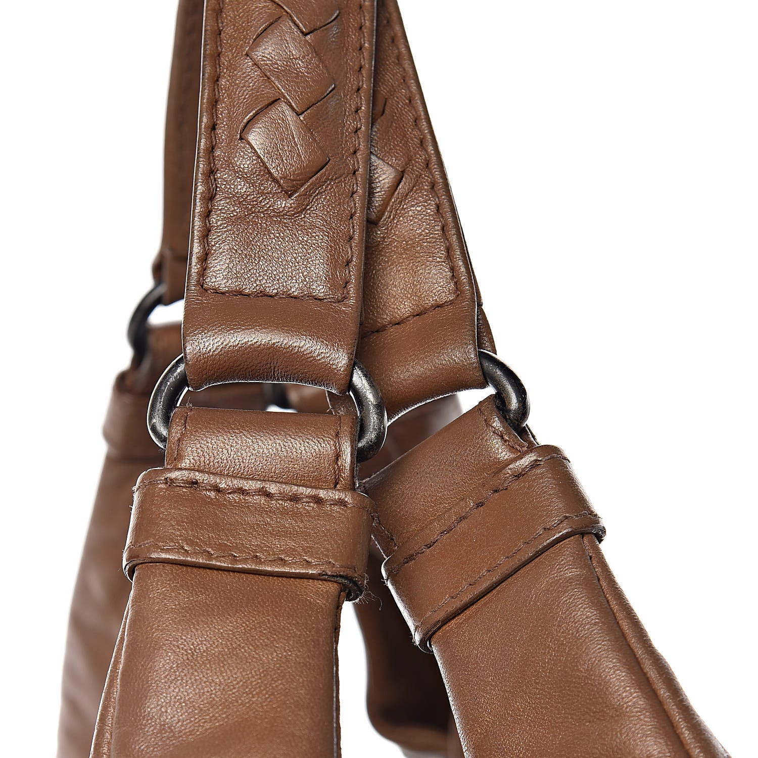 Bottega Veneta Nappa Intrecciato Medium Campana Hobo Noce 13 of 17