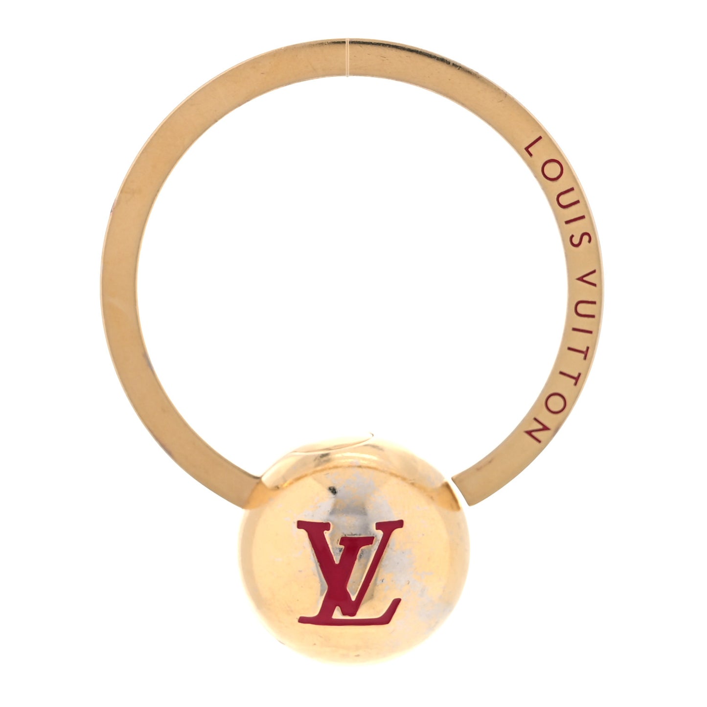 Sphere Key Ring Gold