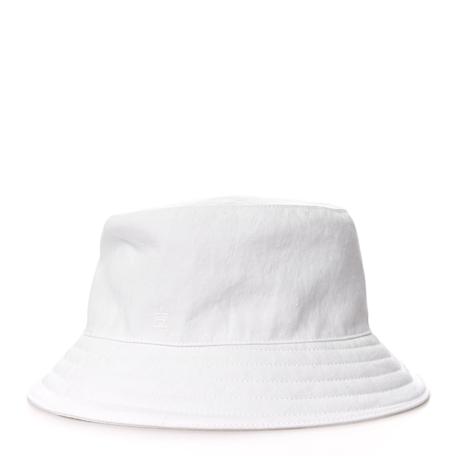 Hermes Cotton Bucket Hat White 4 of 9