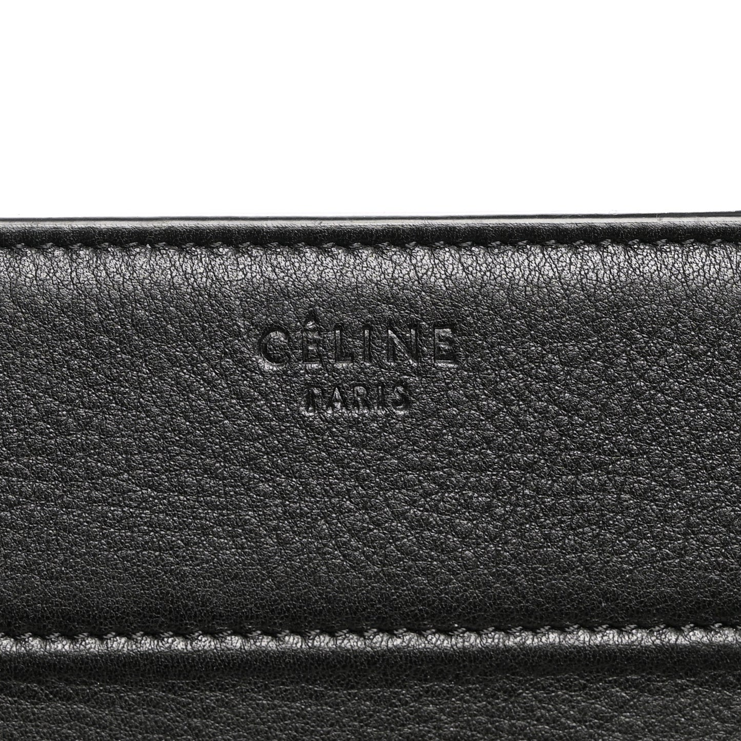 Supple Calfskin Medium Phantom Luggage Black