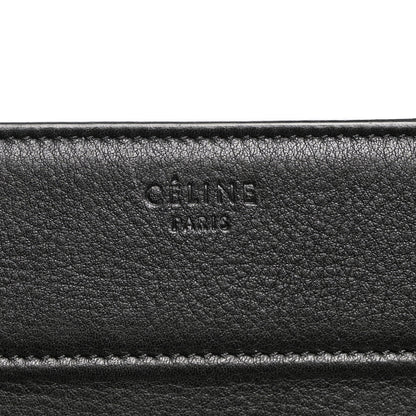 Celine Supple Calfskin Medium Phantom Luggage Black 7 of 11