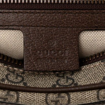 Gucci Soft GG Supreme Monogram Medium Ophidia Belt Bag Dark Brown 6 of 10