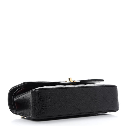 Chanel Caviar Quilted Medium Double Flap Black 4 of 9