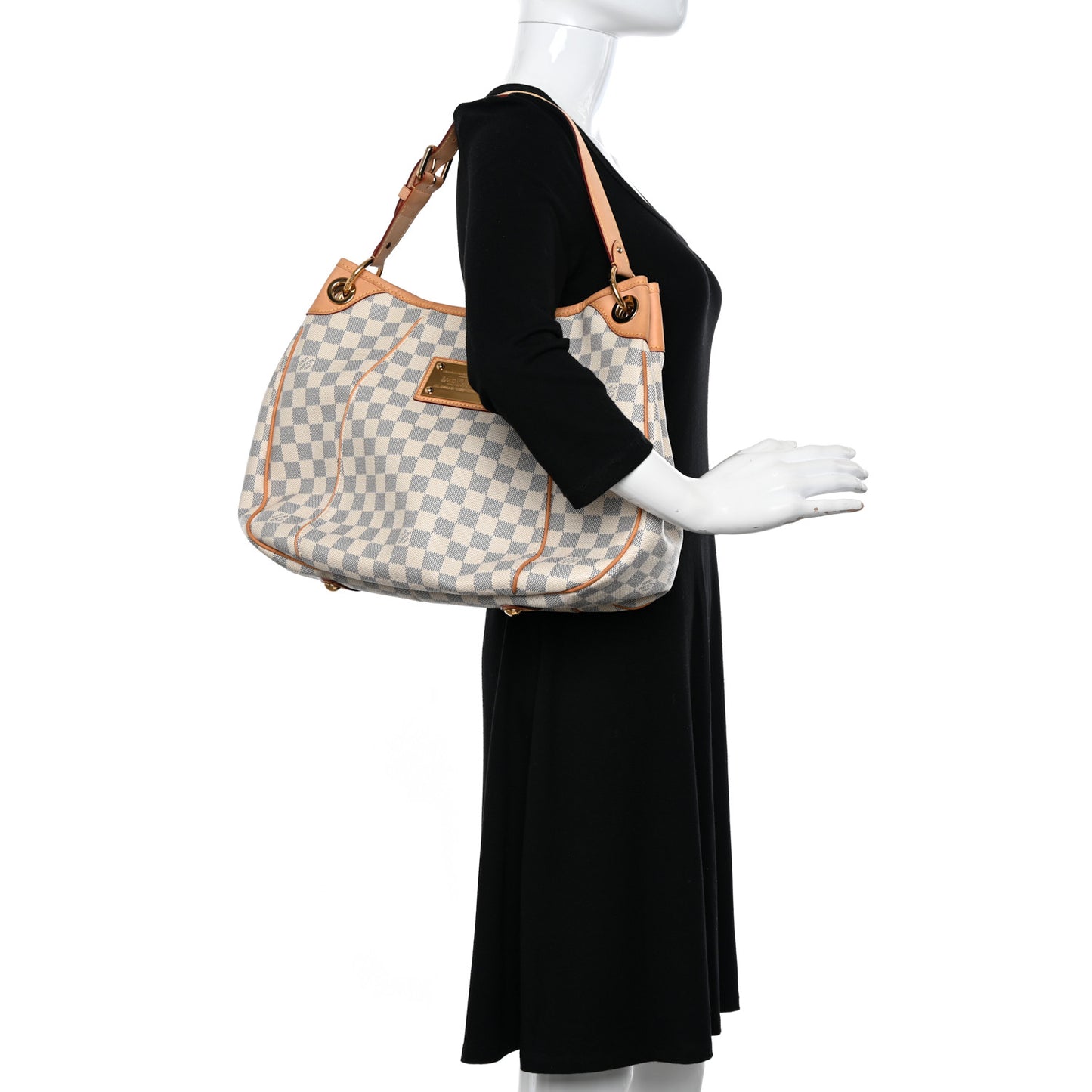 LOUIS VUITTON Damier Azur Galliera PM