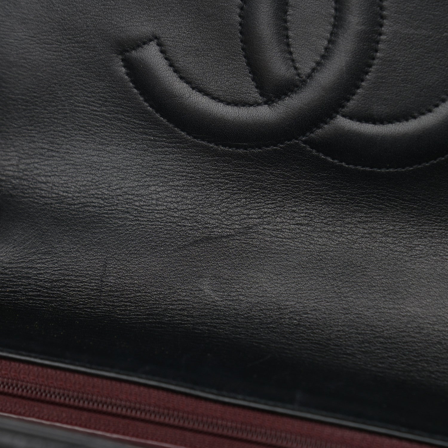 Chanel Lambskin Quilted XL Jumbo Single Flap Black 18 of 20