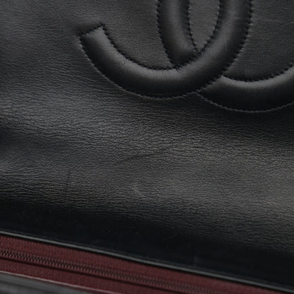 Chanel Lambskin Quilted XL Jumbo Single Flap Black 18 of 20