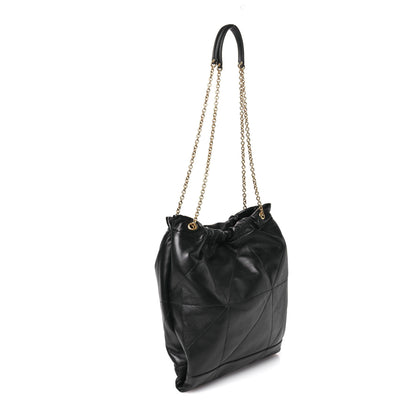 Saint Laurent Lambskin Matelasse Monogram Medium Jamie 4.3 Pochon Black 4 of 12