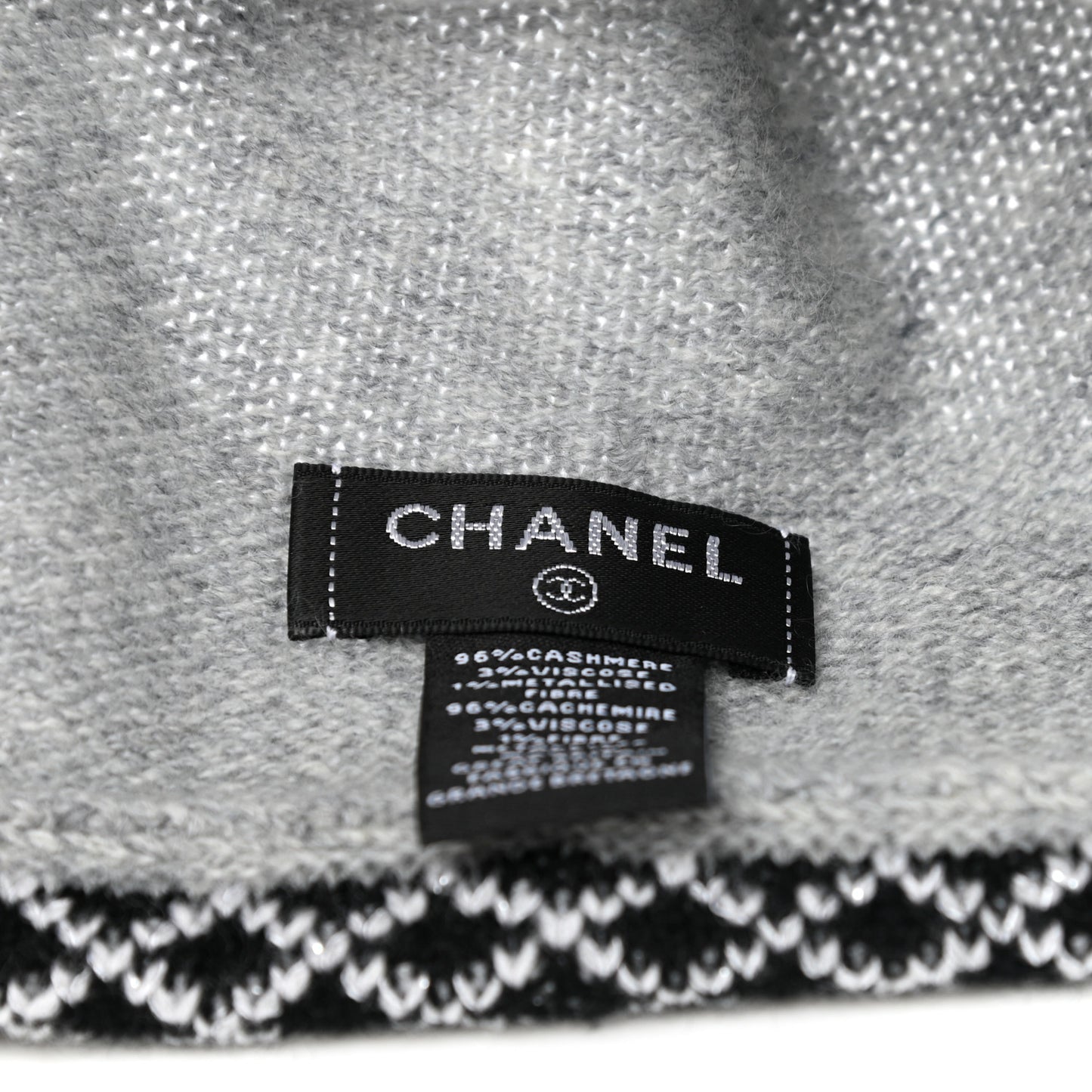 Cashmere CC Beanie Hat Grey