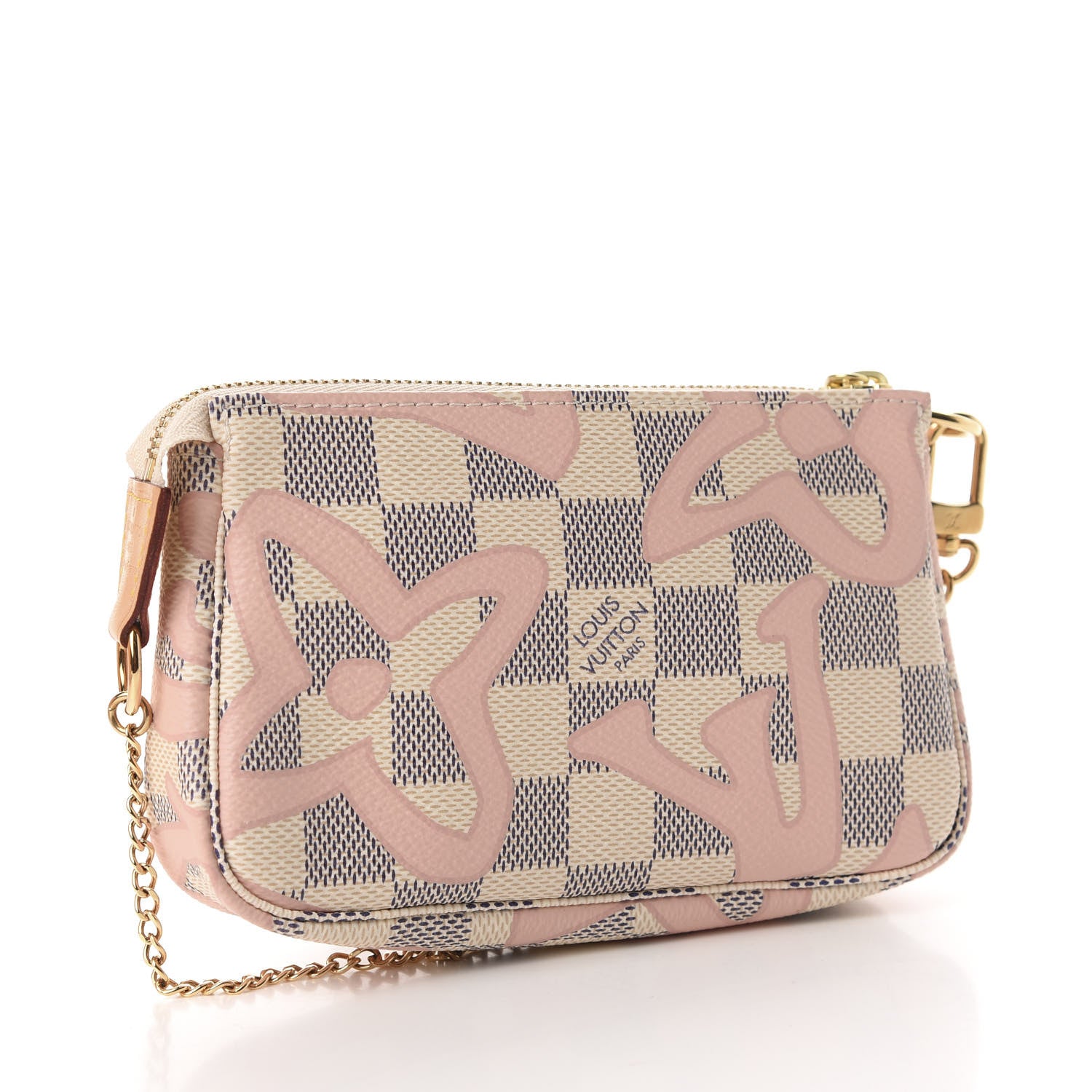 Louis Vuitton Damier Azur Tahitienne Mini Pochette Accessories 3 of 8