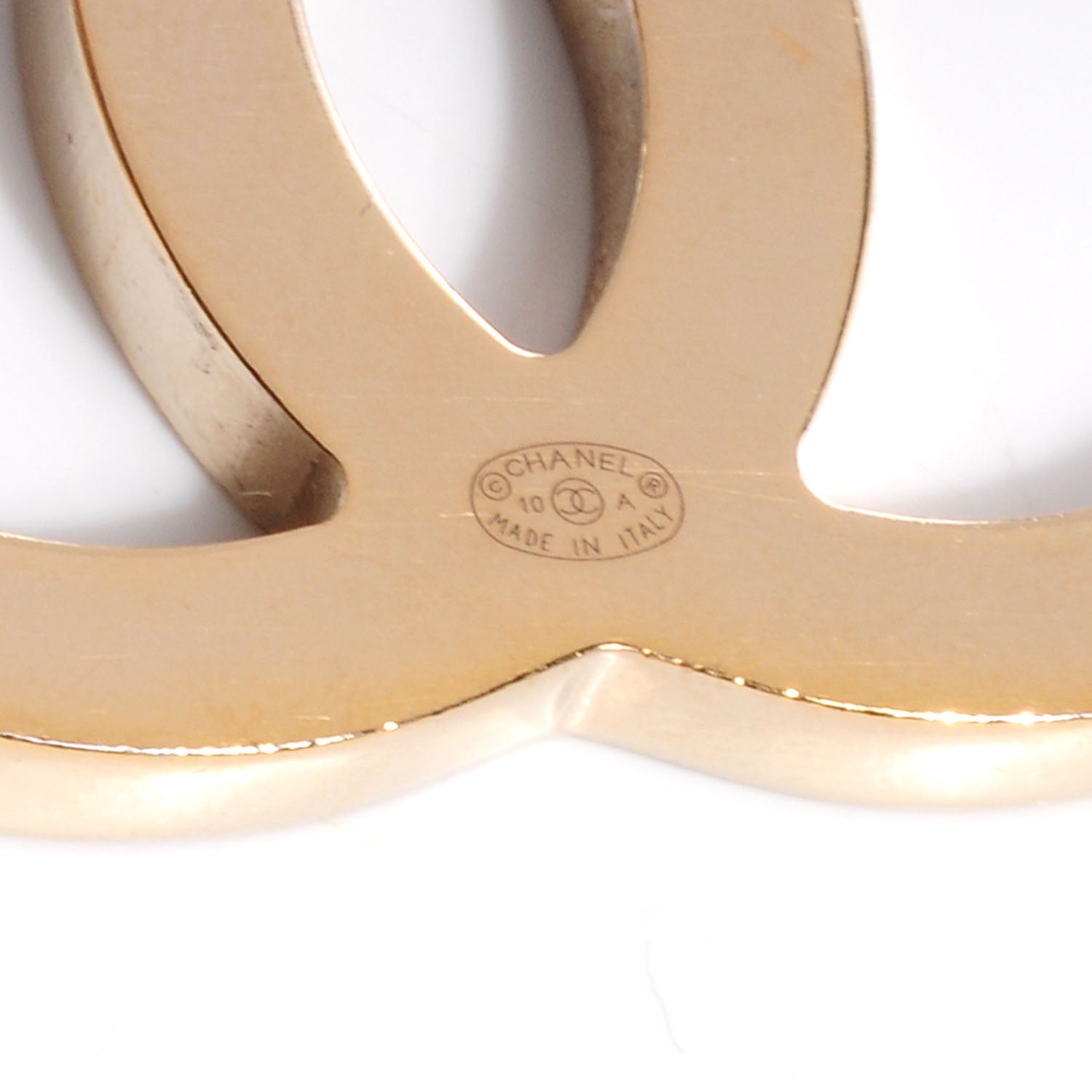 Chanel CC Mother of Pearl Brooch 4 of 5