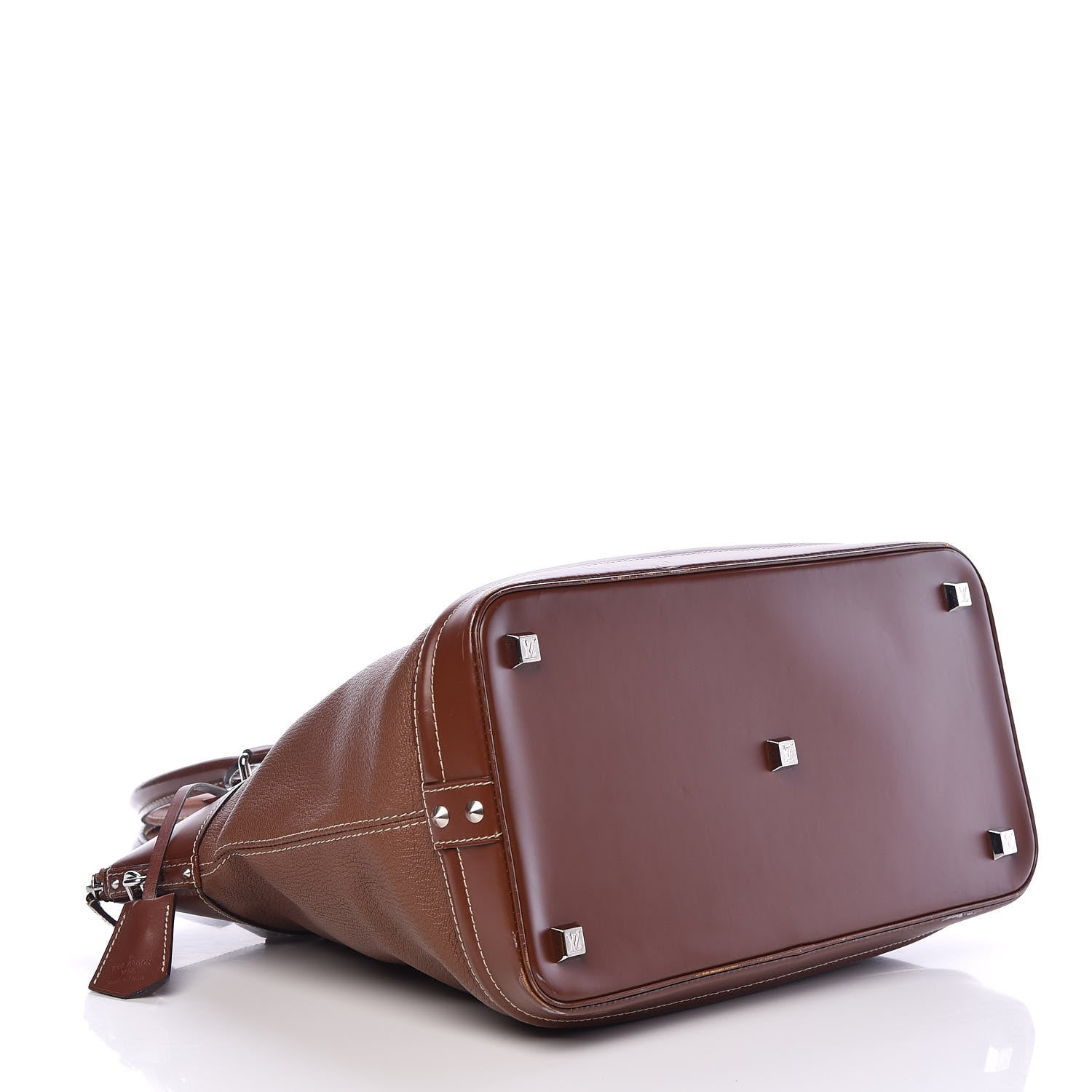 Louis Vuitton Suhali Lockit GM Sienne 4 of 14