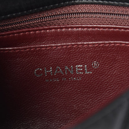Chanel Lambskin Quilted Mini Rectangular Flap Black 6 of 9